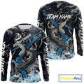 Custom Catfish Fishing Camo Long Sleeve Fishing, Personalized Catfish Fishing Team NQS9940