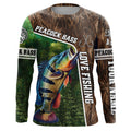 Personalized Peacock bass Fishing, Love Fishing Camo fish on 3D All Over Printed NQS5901