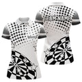 Personalized Black and White Stars Darts, Custom Dart Team NQS9511