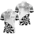 Personalized Black and White Stars Darts, Custom Dart Team NQS9511