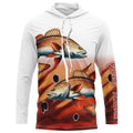 Redfish Puppy Drum Fishing Custom UV Protection long sleeve Fishing, Personalized Fishing Gift NQS275