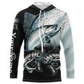 Chinook salmon (King salmon) Fishing Customize Name UV protection long sleeves fishing NQS1806