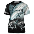 Chinook salmon (King salmon) Fishing Customize Name UV protection long sleeves fishing NQS1806