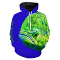 Mahi mahi Fishing Saltwater Blue Ocean All Over print personalized fishing Gift NQS573