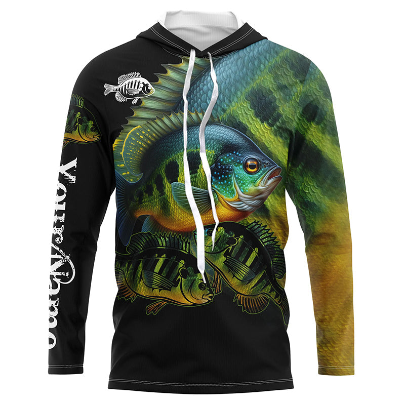Bluegill Fishing Customize UV protection long sleeves fishing, Personalized Fishing Gift NQS2090