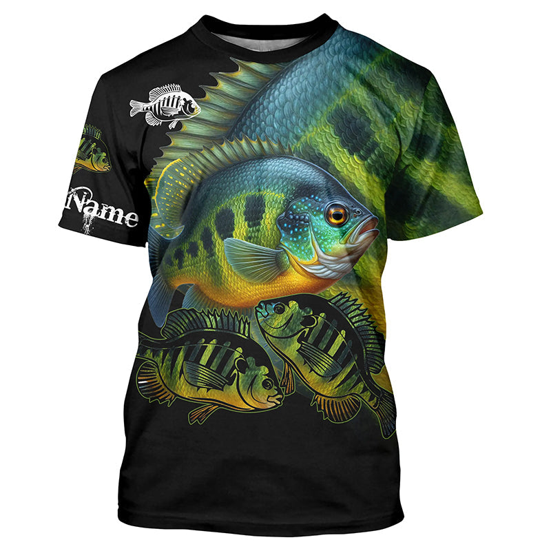 Bluegill Fishing Customize UV protection long sleeves fishing, Personalized Fishing Gift NQS2090