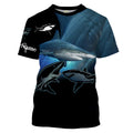 Blacktip shark Fishing Customize Name long sleeves fishing, Personalized Fishing Gift NQS2092