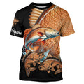 Redfish puppy drum Fishing Customize Name UV protection long sleeves fishing NQS2355
