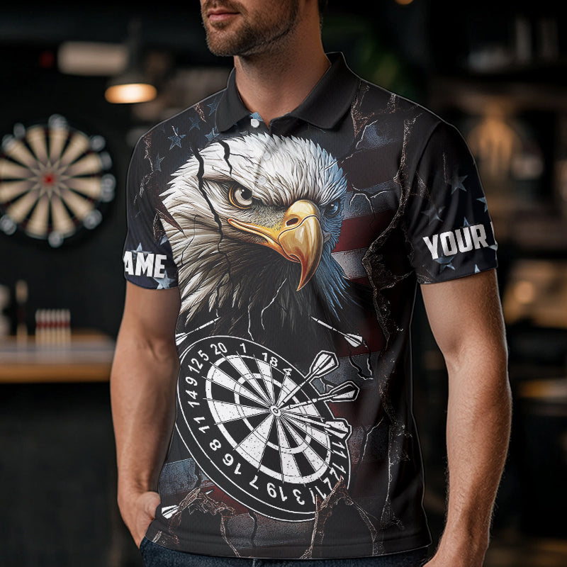 Personalized Eagle American flag Dart, Custom Patriotic Darts NQS9521