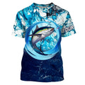 Tuna fishing blue water sea camo saltwater fishing Custom name UV protection performance fishing NQS2622