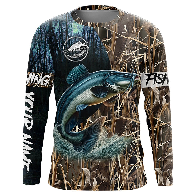 Catfish Fishing Customize Name 3D All Over Printed, women, kid Personalized Fishing Gift NQS285