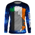 Ireland Flag Universe patriotic Custom UPF fishing - Custom Ireland fishing NQS3208