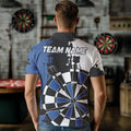 Blue Grunge Darts Custom Retro Team Darts NQS9525