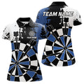 Blue Grunge Darts Custom Retro Team Darts NQS9525