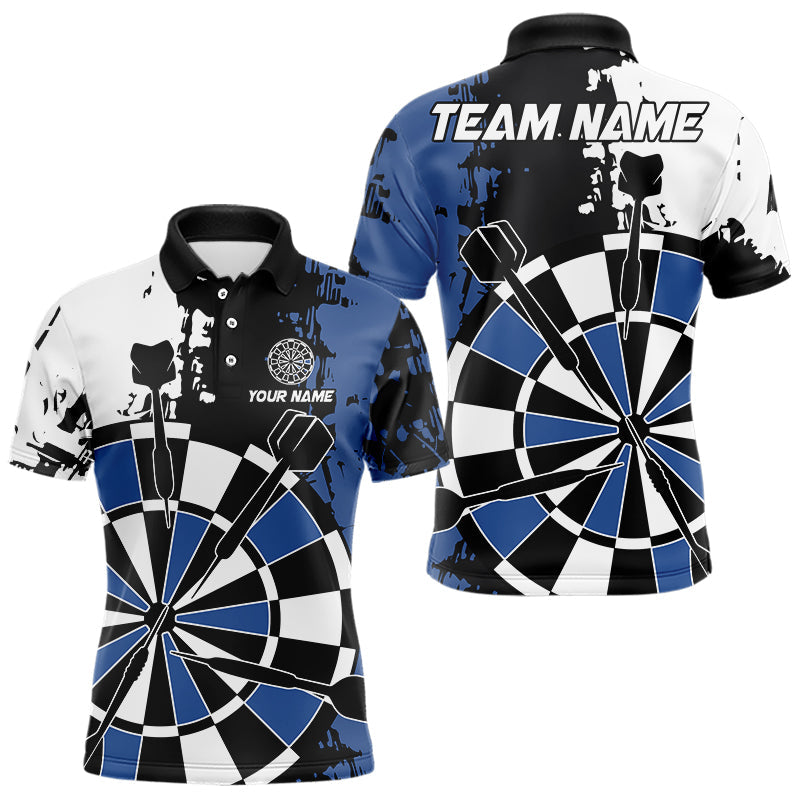 Blue Grunge Darts Custom Retro Team Darts NQS9525