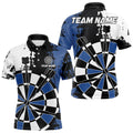 Blue Grunge Darts Custom Retro Team Darts NQS9525