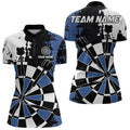 Blue Grunge Darts Custom Retro Team Darts NQS9525