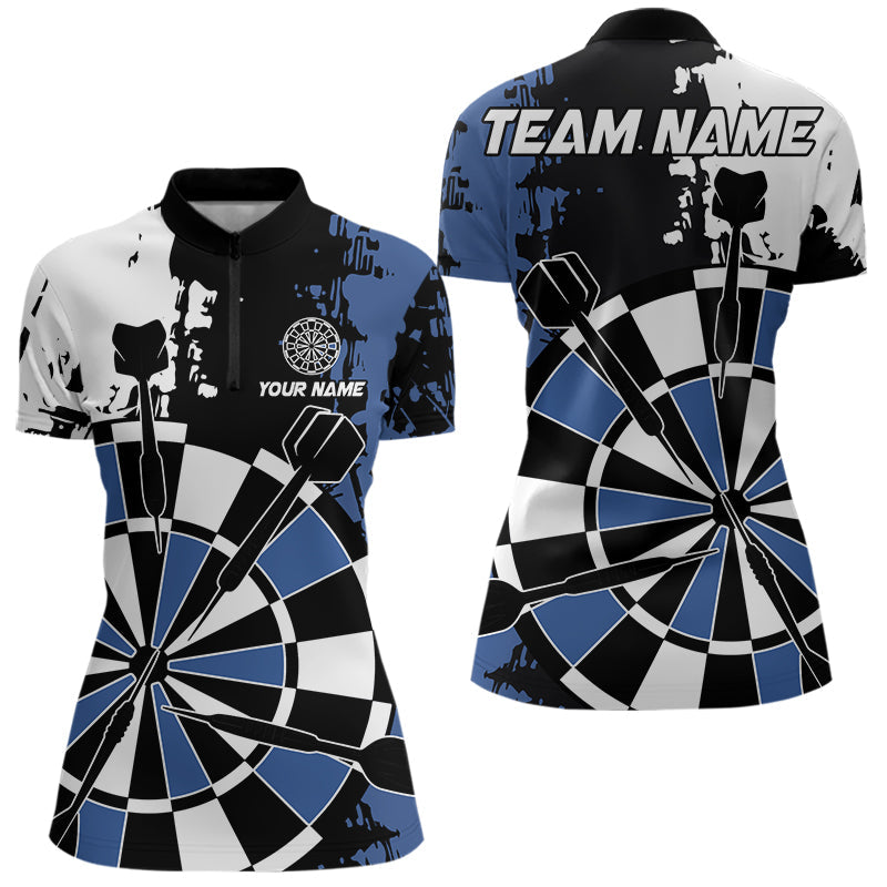 Blue Grunge Darts Custom Retro Team Darts NQS9525