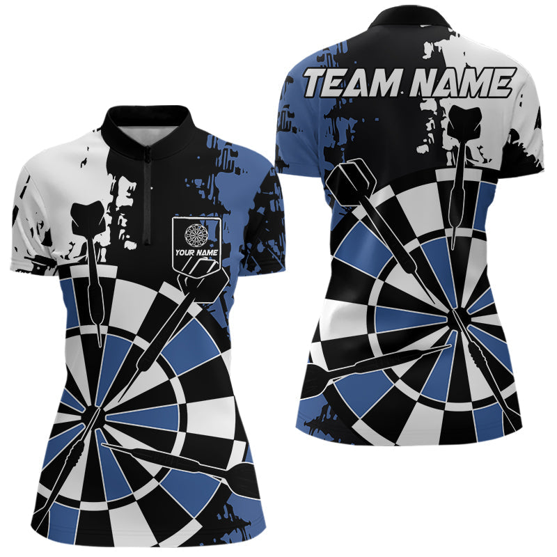 Blue Grunge Darts Custom Retro Team Darts NQS9525