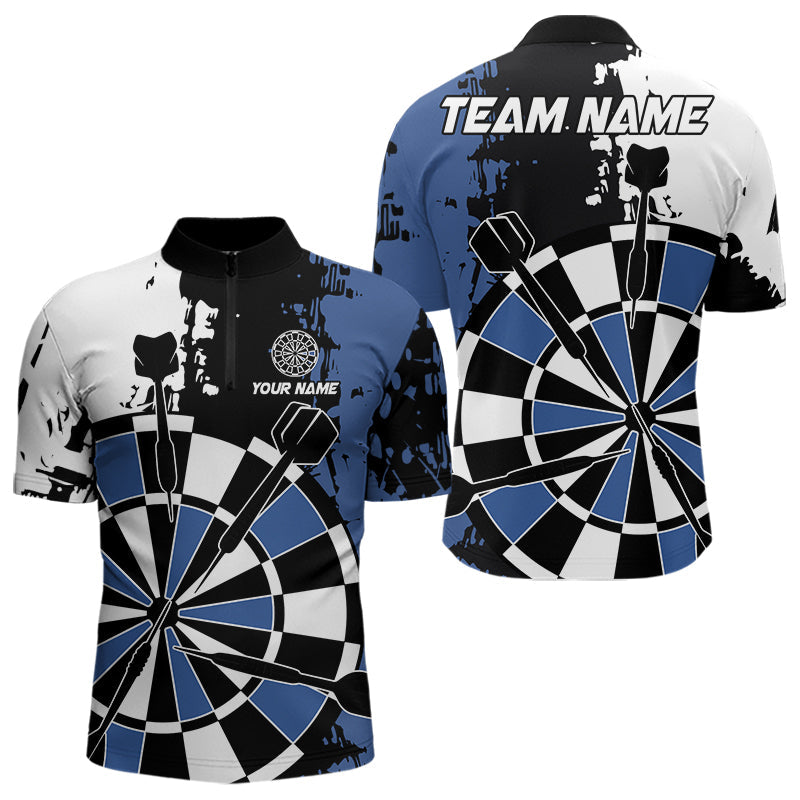 Blue Grunge Darts Custom Retro Team Darts NQS9525