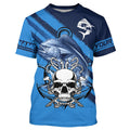 Personalized Mahi mahi Fish reaper Saltwater blue sea UV Long Sleeve Performance Fishing NQS7626