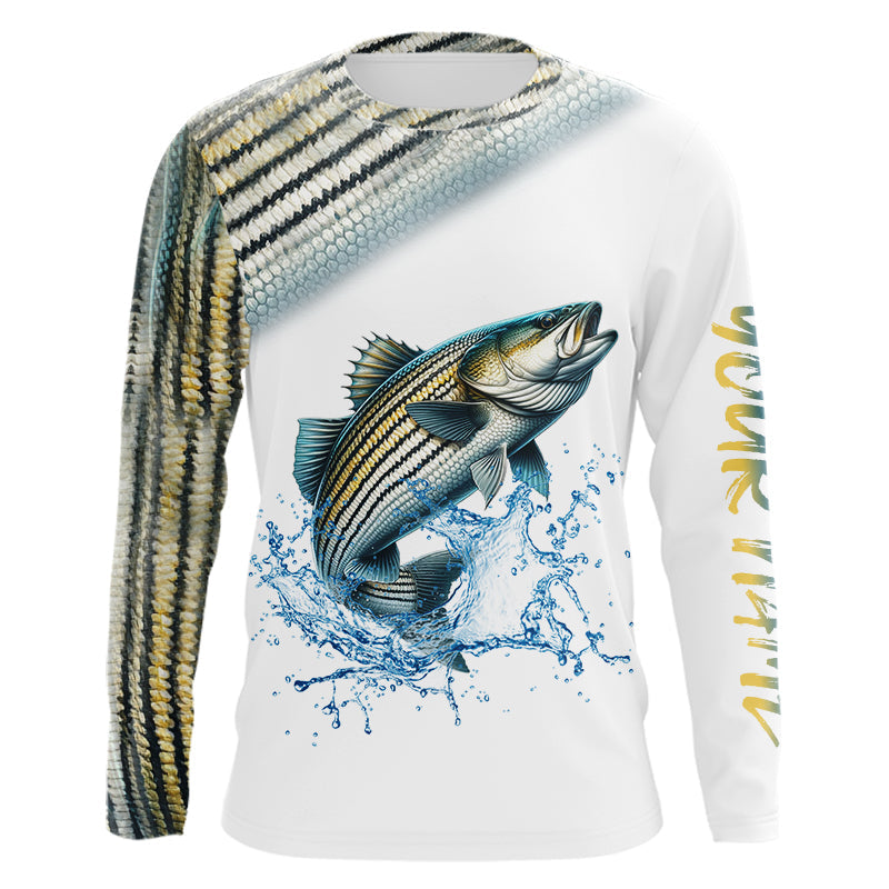 Striped Bass ( Striper) Fishing Customize Name 3D All Over Printed Personalized Fishing Gift NQS349