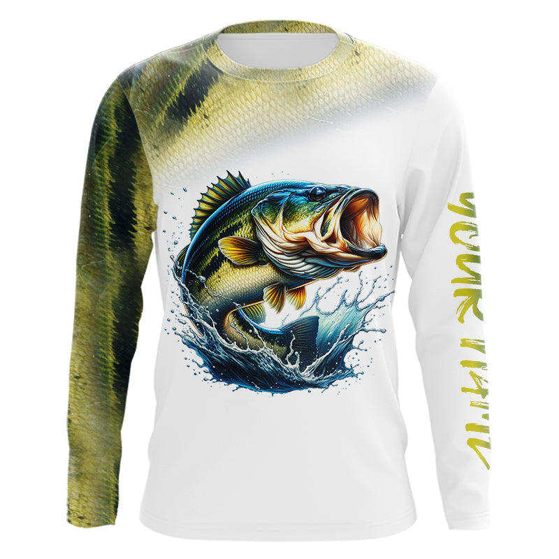 Bass Fishing Customize Name 3D All Over Printed, Fishing Gift For Father, Men, Women And Kid NQS351