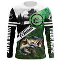 Largemouth Bass Fishing green performance fishing Custom Bass fishing NQS4140
