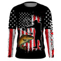 Carp hunter bow fishing American flag patriotic Custom Name fishing NQS2969