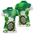 Green shamrock Women Darts, Custom St Patrick Day team league darts NQS9557
