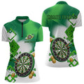 Green shamrock Women Darts, Custom St Patrick Day team league darts NQS9557