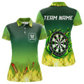 Yellow Green Flame Darts Custom Fire Team Darts NQS9558