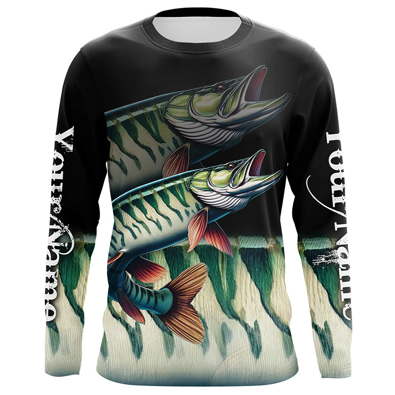 Musky fishing Customize name All over print personalized fishing gift, Muskie fishing NQS225