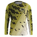 Largemouth Bass fishing green scales Custom Name UV protection UPF 30+ fishing NQS2976