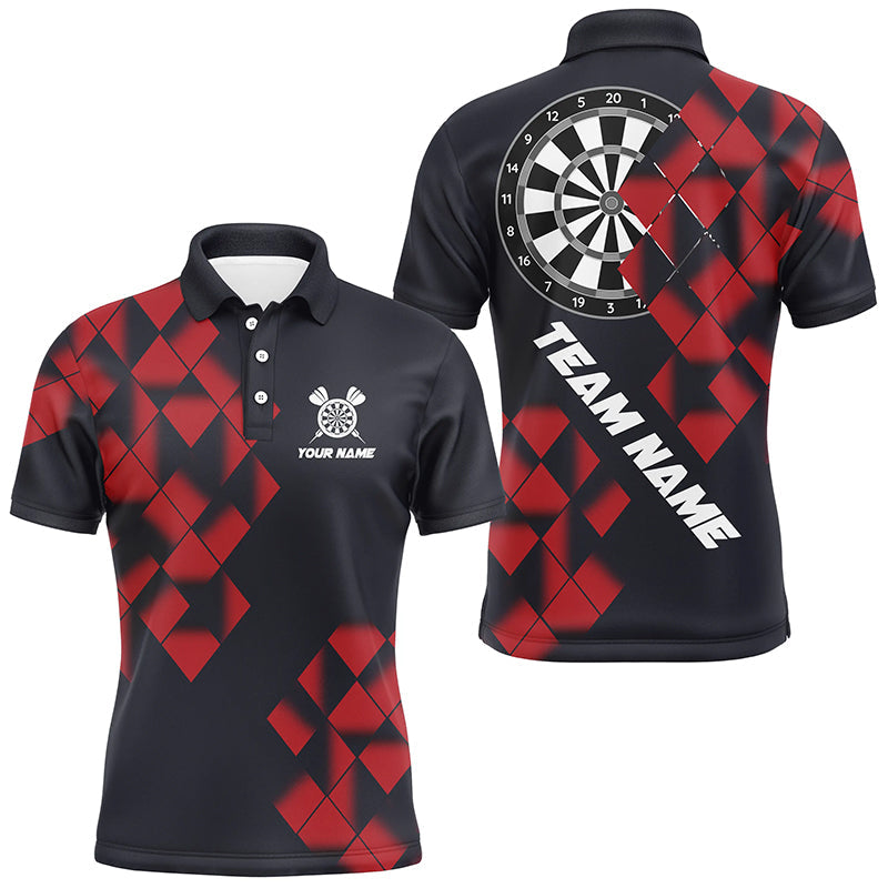 Personalized Black and Red Darts Board 3D Printed Men Dart Custom Cool Dart For Team NQS9000