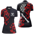 Personalized Black and Red Darts Board 3D Printed Men Dart Custom Cool Dart For Team NQS9000