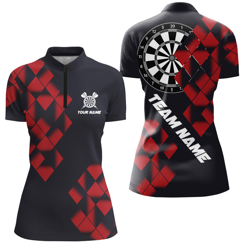 Personalized Black and Red Darts Board 3D Printed Men Dart Custom Cool Dart For Team NQS9000