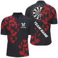 Personalized Black and Red Darts Board 3D Printed Men Dart Custom Cool Dart For Team NQS9000