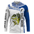 Angry Largemouth Bass fishing Custom name and boat name fishing, custom fishing apparel NQS4180