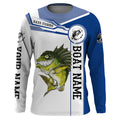 Angry Largemouth Bass fishing Custom name and boat name fishing, custom fishing apparel NQS4180
