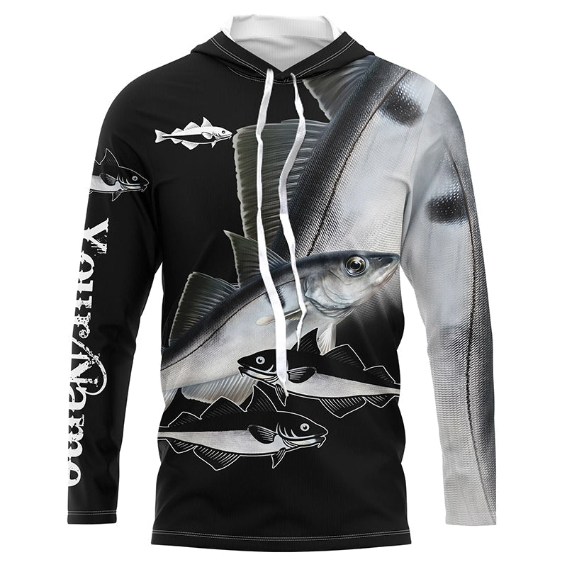 Haddock Fishing Customize Name UV protection long sleeves fishing, Personalized Fishing Gift NQS6888
