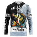Yellow Perch Ice Fishing custom name 3D All Over Printed For Fisherman NQS302