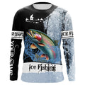 Rainbow Trout Ice Fishing 3D All Over Printed For Fisherman, gift for fishing lovers NQS303