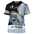 Rainbow Trout Ice Fishing 3D All Over Printed For Fisherman, gift for fishing lovers NQS303