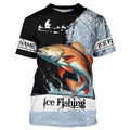 Redfish puppy Drum Ice Fishing 3D All Over Printed For Fisherman, Redfish fishing NQS304