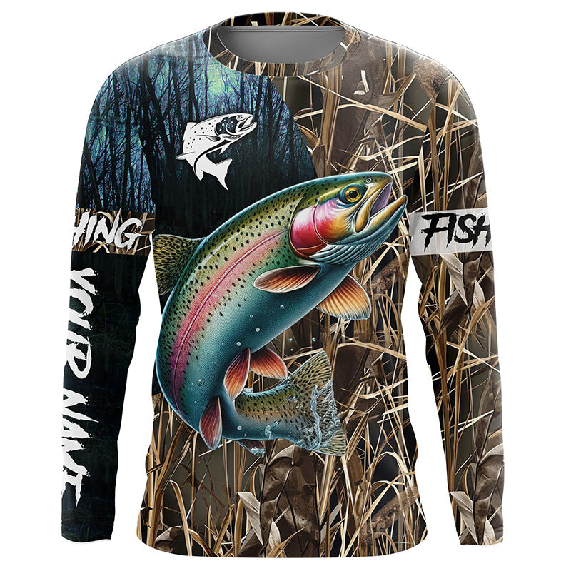 Rainbow Trout Fishing Customize Name 3D All Over Printed, Personalized Fishing Gift NQS309