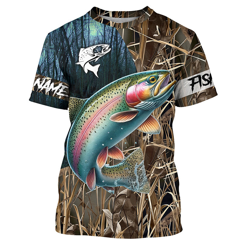 Rainbow Trout Fishing Customize Name 3D All Over Printed, Personalized Fishing Gift NQS309