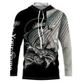 Striped bass fishing scales Customize Name UV protection striper fishing, fishing gifts NQS3648