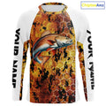 Redfish Fishing Scales Camo custom performance long sleeve Redfish fishing