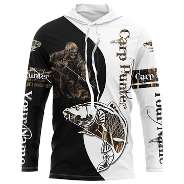 Carp Hunter Bowfishing Customize Name All Over Printed, Women Personalized Fishing Gift NQS235